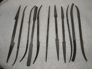 7 1/2 Silversmith Riffler File Set (11 pcs) Nicholson X.F.