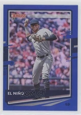 2020 Panini Donruss Nickname Variation Holo Blue Fernando Tatis Jr (El Nino) #83