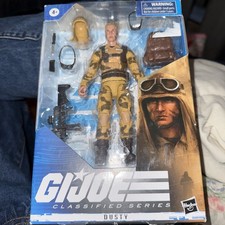 Hasbro G.I. Joe Classified Series Dusty Action Figure USA In Stock
