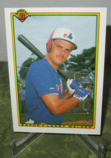 1990 Bowman Larry Walker Rookie RC #117 Topps Montreal Expos Hall of Famer