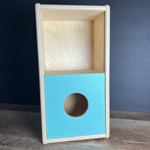 LOVEVERY THE THINKER PLAY KIT MONTHS 11-12 SLIDING TOP BOX MONTESSORI Ball Drop