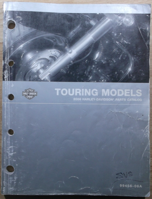 2006 HARLEY DAVIDSON TOURING ROAD KING GLIDE ULTRA PARTS MANUAL