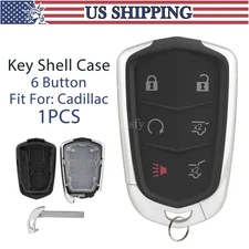 For 2015 - 2019 Cadillac ESV Escalade Smart Prox Remote Key fob Case Shell Cover