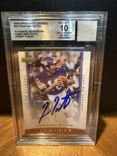 Fran Tarkenton Cards, Rookie Card and Autographed Memorabilia Guide 19