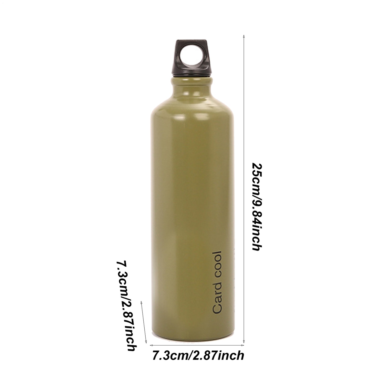 750ml Gas Oil Fuel Bottle Aluminum Alloy Alcohol Liquid Gas Oil Container Hiking