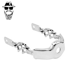ORIGINAL LOWRIDER Extended Spring Fork Crown Chrome Cage Square Twisted Steel.