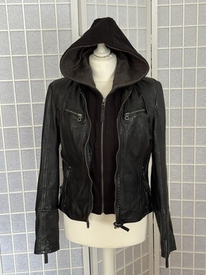 Lederjacke Gipsy by MAURITIUS Schwarz Gr.M