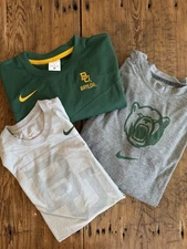 Lot Of 3 Player Issued Baylor Bears Nike Pro & Dri Fit On Field Big 12