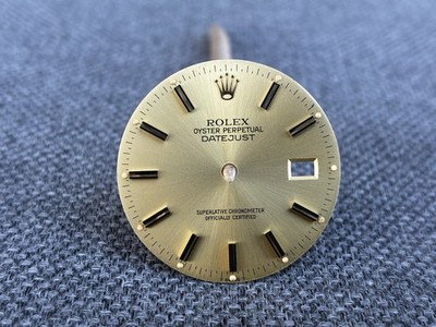Rolex Datejust 16233/16238/16203/16013 Gold Dial Tritium 