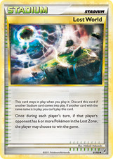 Lost World 81/95 Call of Legends Uncommon - Pokemon Trading Card - NM a