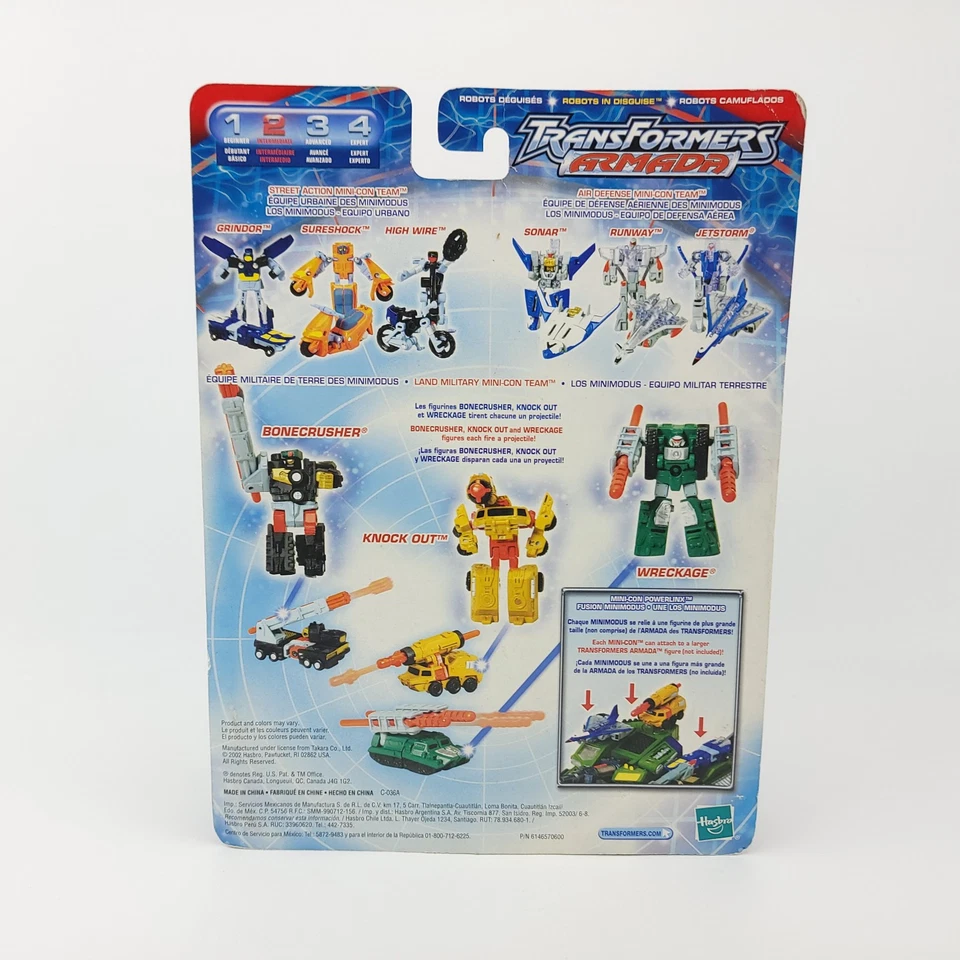 Transformers Land Military Mini-con Team New Armada Sealed - Image 4 of 4