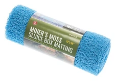 Blue Miner's Moss Sluice Box Matting, 12"x 36" 10mm Thick