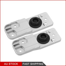 2 set Lower Radiator Bracket with Rubber Cushion Bushing Radiato for Chevrolet