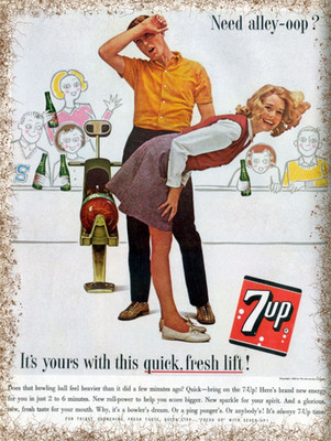 7 Up Quick Fresh lift Metal  Sign 9'' x 12'' or 12'' x 16''