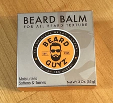 Beard Guyz Beard Balm 3 Oz NIB