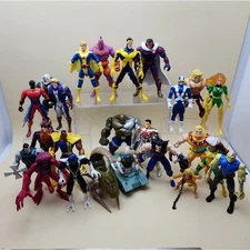 X-MEN X-FORCE (Vintage 1990s) HUGE Lot of 24 ToyBiz Action Figures