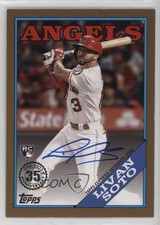 2023 Update 1988 Topps Baseball Gold 10/50 Livan Soto #88BA-LS Auto 0rd2