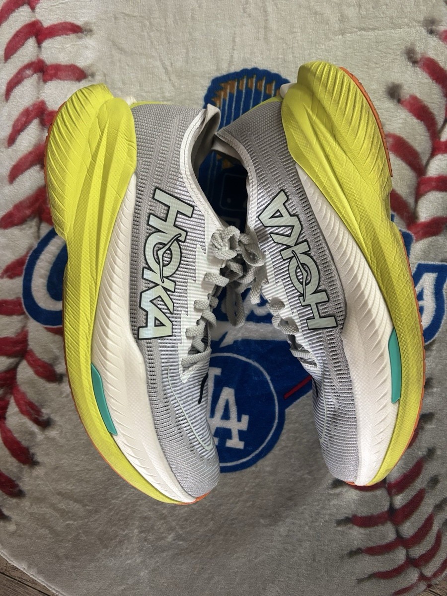 Hoka Mach X 2, Frost/Citrus, Sneakers Men’s Size 11.5 D Medium Men main image 3