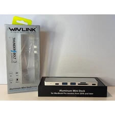 Wavlink Thunderbolt3 Aluminum Mini Dock for MacBook Pro