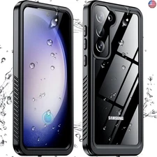 Temdan for Samsung Galaxy S23 Case,Waterproof Built-in Lens & Screen