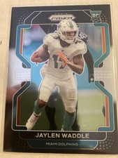 2021 Chronicles Prizm Football Jaylen Waddle #PB-10 Black Silver RC