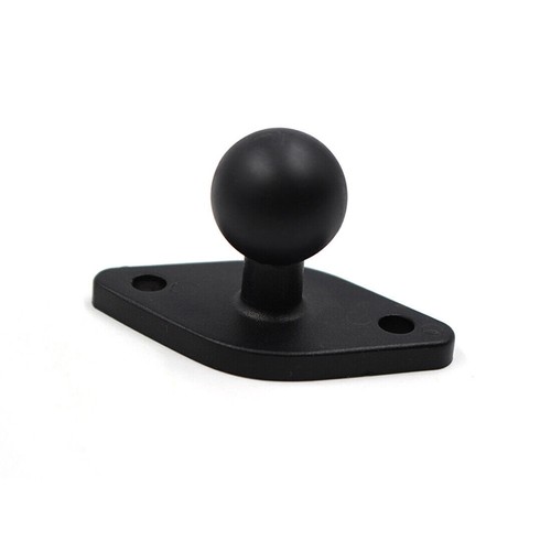Motorcycle Mounting Base with Rubber 1 inch Ball Head for Gorpo DSLR Ram Mount - Photo 9 sur 15