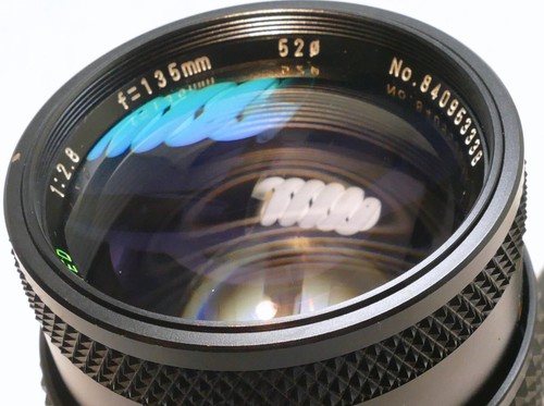 Sears Auto MC 135mm f2.8 MACRO Pentax K PK Mount Lens close-up