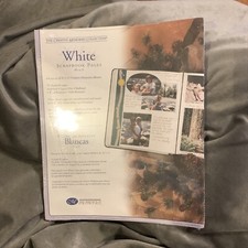 Creative Memories 8 1/2 X 11 White Scrapbook Refill Pages New Unopened 15/30