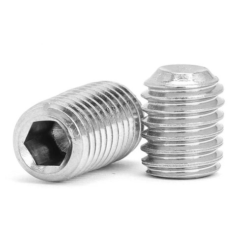 20pcs M3/M4/M5 Hex Socket Set Screws Cup Point Socket Grub Screws - Picture 8 of 8