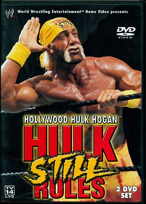 WWE Hulk Hogan DVD 2点セット　海外版 WWE WWF HOLLYWOOD HOGAN HULK STILL RULES WRESTLING 2 DVD DISC SET
