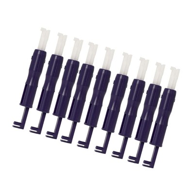 10Pcs Machine Needle Inserter Threader Automatic Needle Threader Quick Sewing
