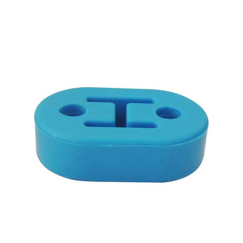 4 piezas 12 mm azul montaje escape aislador goma ojal suspensión buje varilla soporte Foto 2 de 4