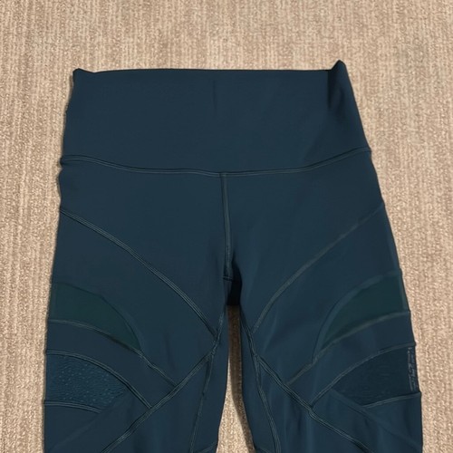 Lululemon Wunder Under High-Rise Tight Mesh 28" Royal Emerald Damengröße 8 - Bild 3 von 16