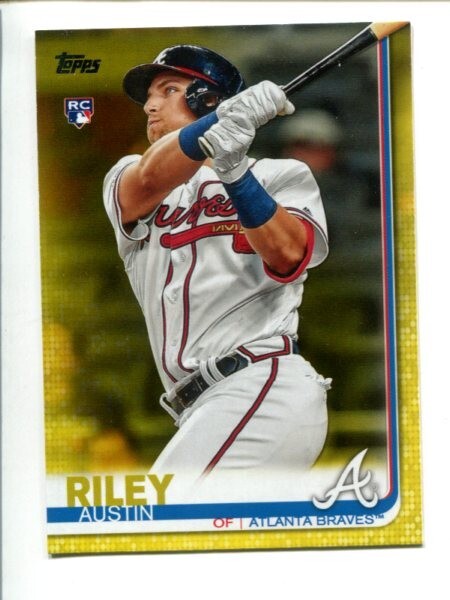 2019 Topps Update Series Walgreens Yellow #US100  Austin Riley ⚾ RC