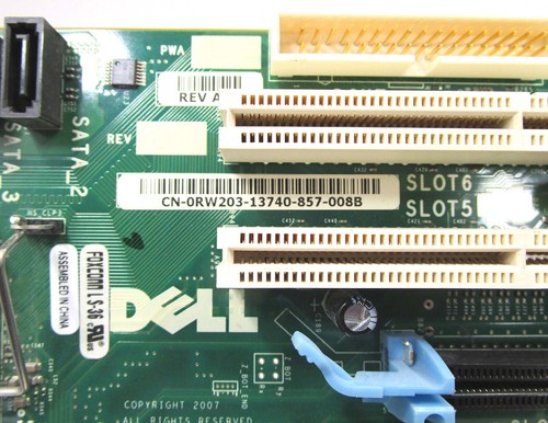 DELL Precision T5400 Motherboard with Xeon E5410 @2.33GHz CPU & 4GB RAM - Picture 7 of 8
