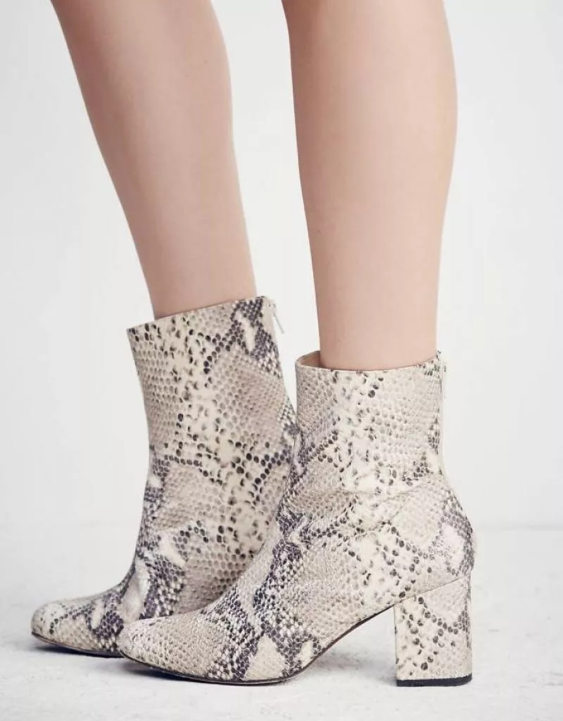 Free people hotsell snakeskin boots