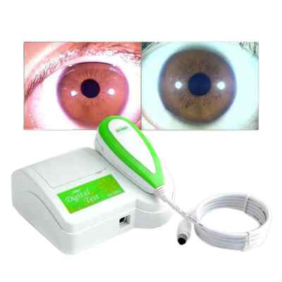 Latest 5.0 MP USB Iriscope Eye Iris Analyzer Iridology Camera Detection English