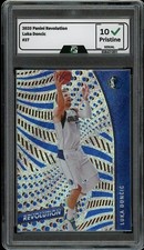 2020 Panini Revolution #37 Luka Doncic GRADED 10 GEM MINT Dallas Mavericks