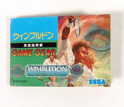 WIMBLEDON para Game Gear de Sega de segunda mano por 5,99 EUR en Gijón
