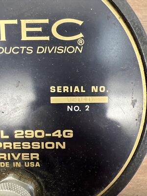 Altec 806a 806 a Compression driver Speaker Tweeter Drivers Pair