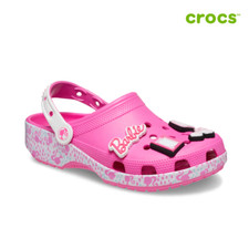NEW CROCS BARBIE CLASSIC CLOG 208817-6QQ PINK