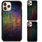 Dust Resistant For Samsung S24 S23 Plus Ultra digital binary barcode data