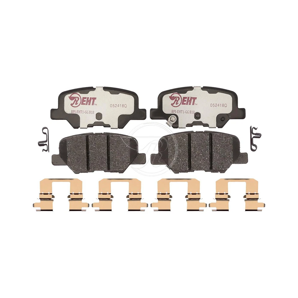 Pastilla de freno delantera trasera Raybestos 2 para RVR Mitsubishi 2013 2014 2015 2016 2017 Foto 3 de 4