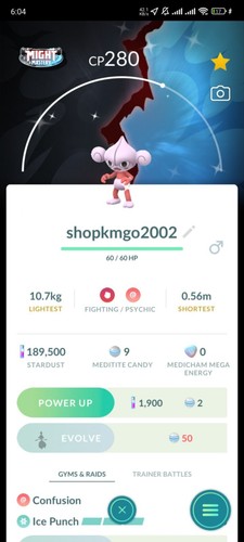 Pokémon Shiny Mareanie/Stunky/Meditite Special BG - 20k oder P T C - Bild 7 von 7
