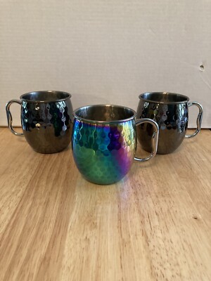 Cambridge Bar 340 Moscow Mule Mug 20 oz Each Stainless Steel set