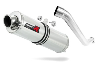 Exhaust Muffler Storm GP Black With Carbon Cap For KAWASAKI Z750 2004 > 2006