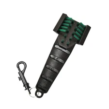 Portable Golf Club Head Cleaning Brush Golf Ball Brush Black Golf Shoes Brush