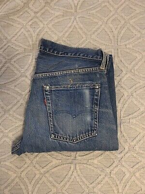Men's Original Vintage Levi's Big E Redline Selvedge Denim Men's Original Vintage Levi's Big E Redline Selvedge Denim