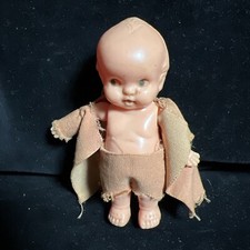 Vintage Irwin Boy Kewpie Doll Celluloid Kewpie Doll Collectible Doll w/outfit