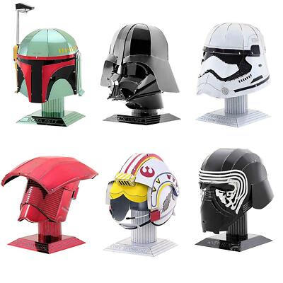 Fascinations Metal Earth Star Wars Helmet 3D Laser Cut Steel